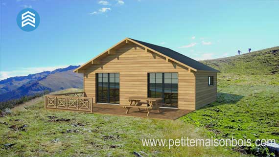 chalet en bois 