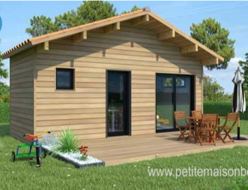 Un chalet habitable en bois pour votre camping