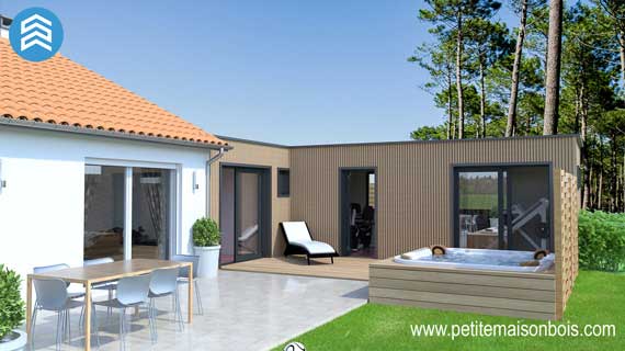 annexe de jardin bois