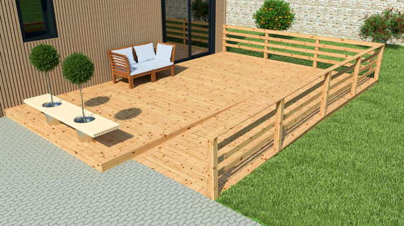 terrasse en bois