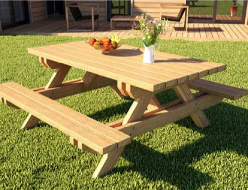 Promotion sur la table en bois !