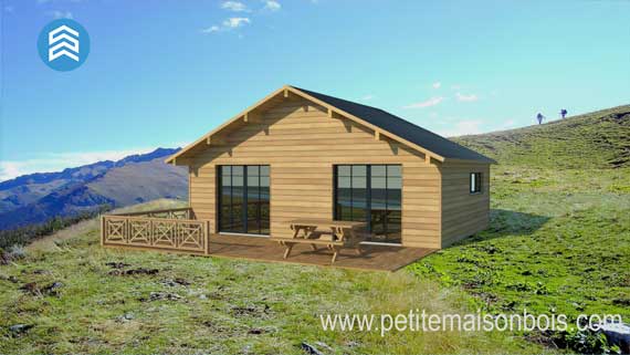 Maison En Bois Habitable Clef Main | Ventana Blog