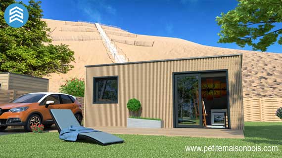 Studio de jardin<br/> en kit Pyla