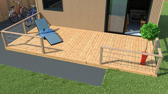 Terrasse Rectangulaire